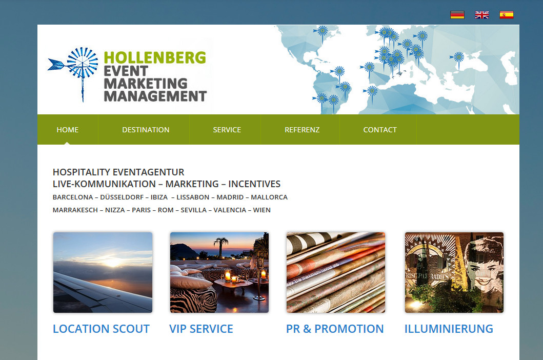 Eventmarketing Website